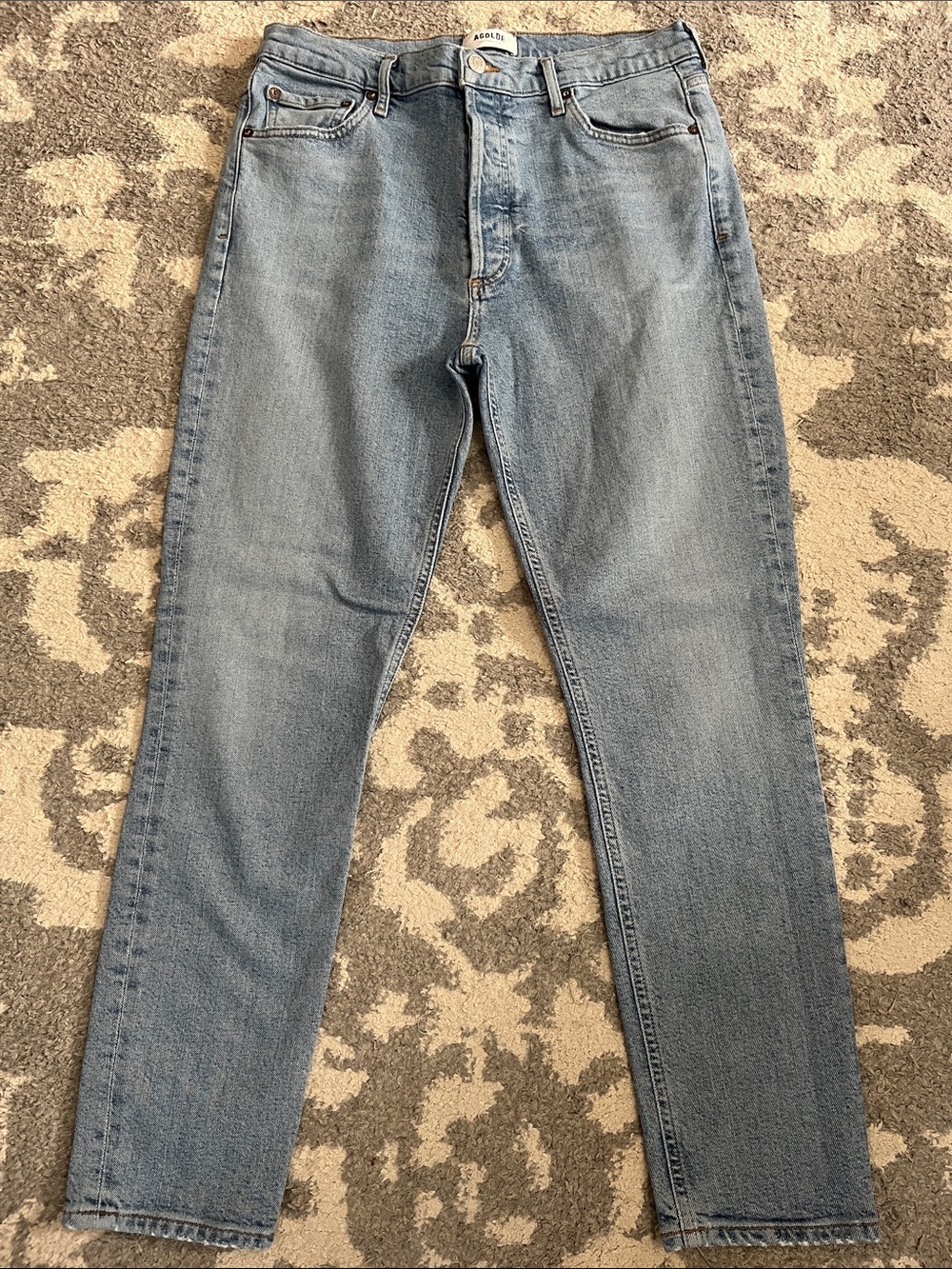 Agolde Nico High Rise Slim Jean